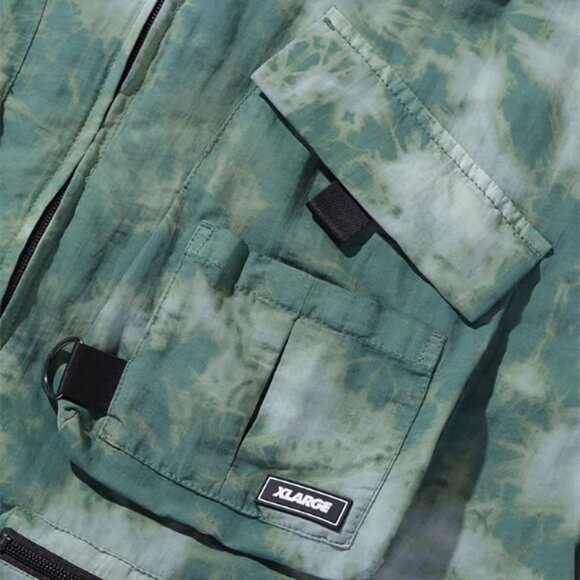 XLARGE Jacket Warm Tie Dye Platoon Men's - Picture 3 of 8